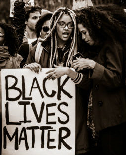 Black Lives Matter, Johnny Silvercloud, https://www.flickr.com/photos/johnnysilvercloud/31136492043/in/photostream/