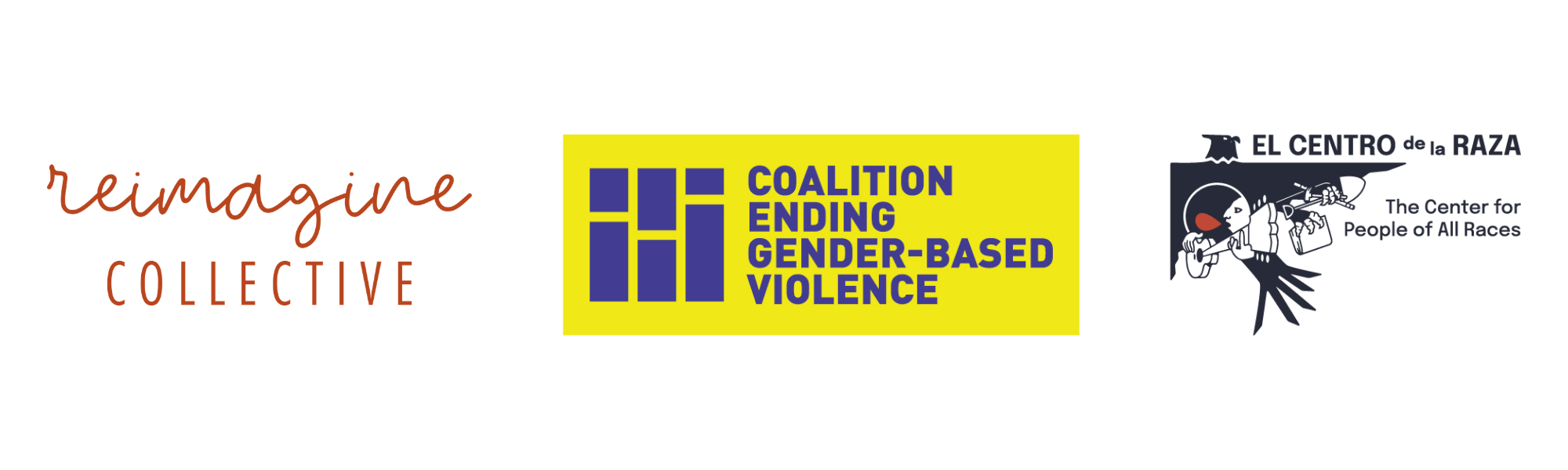logos of three organizations are shown